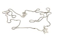 Collana Soranzo Gioielli Donna Punto Luce in Oro bianco Diamante 0.24 Ct NP10352038 - NP10352038